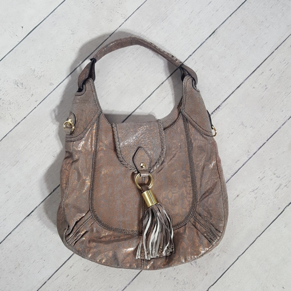 Oryany leather hobo bag
